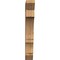 Ekena Millwork Balboa Slat Rough Sawn Bracket, Western Red Cedar, 6"W x 32"D x 44"H BKT06X32X44BOA06RWR - alternate 3